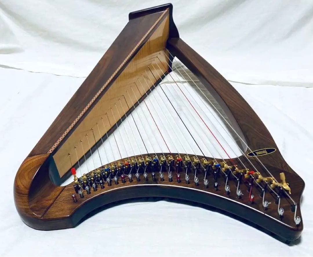 AOYAMA 25S 青山ハープ 25弦 コンパクト ノンペダル ケース付