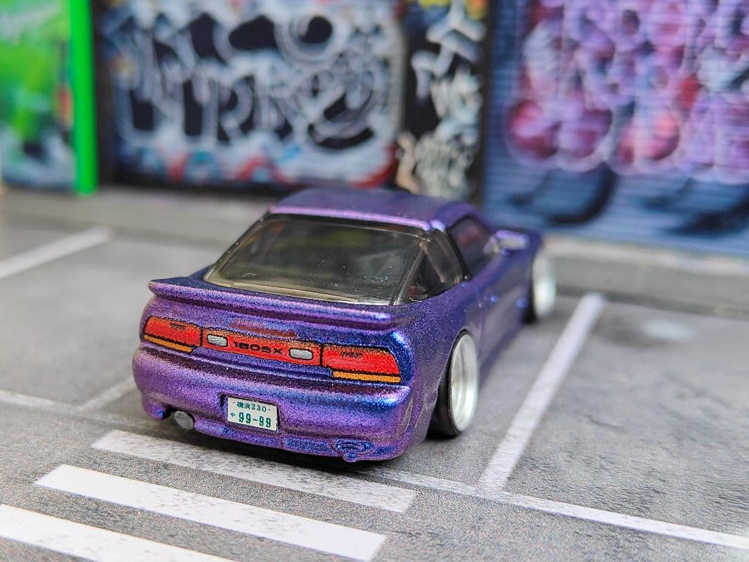 ホットウィールカスタム シルエイティ マジョーラ✩深リム☆トミカ改造