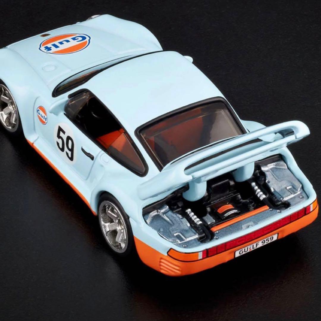 RLC 限定 959 Porsche 1986 ホットウィール ガルフ ポルシェ