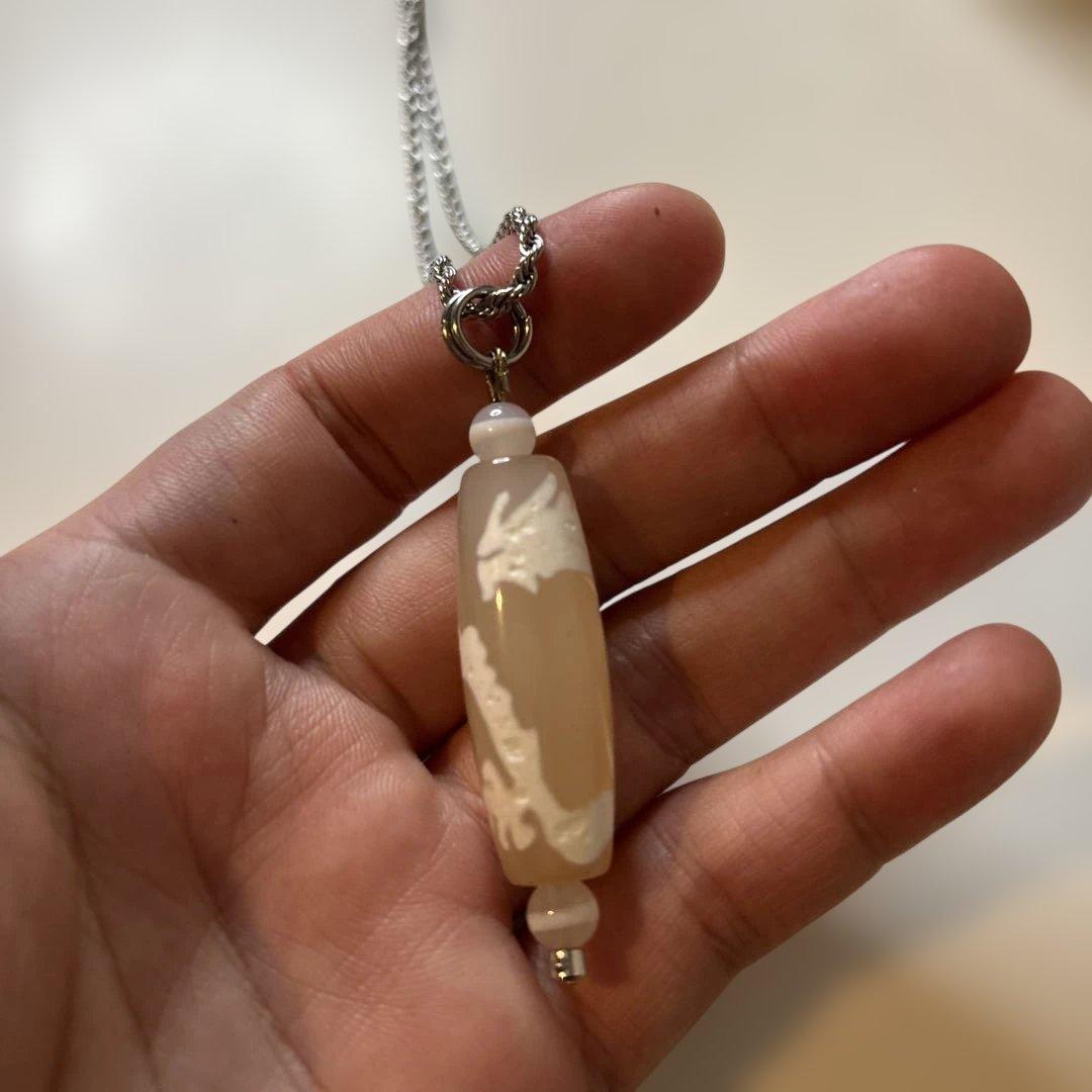 白龍白天珠たん！すっごい石！綺麗だね！