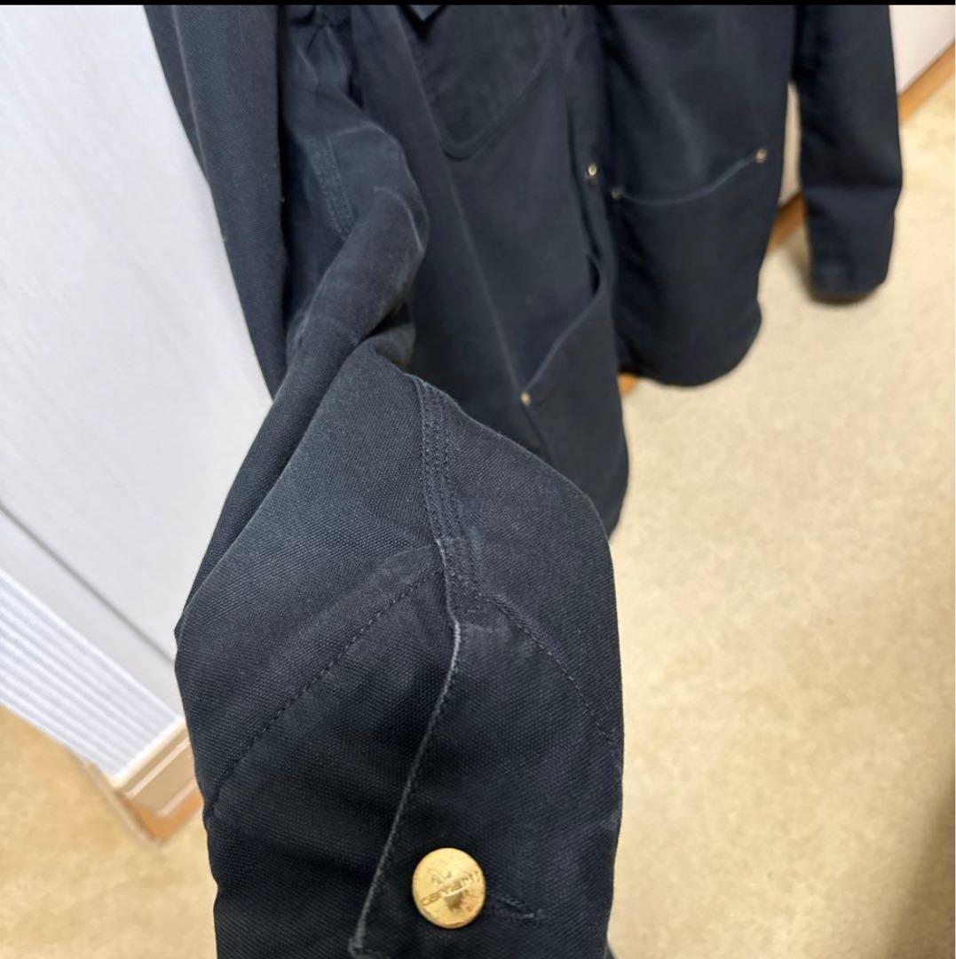 Carhartt ボア襟付きジャケット Lサイズ ブラック