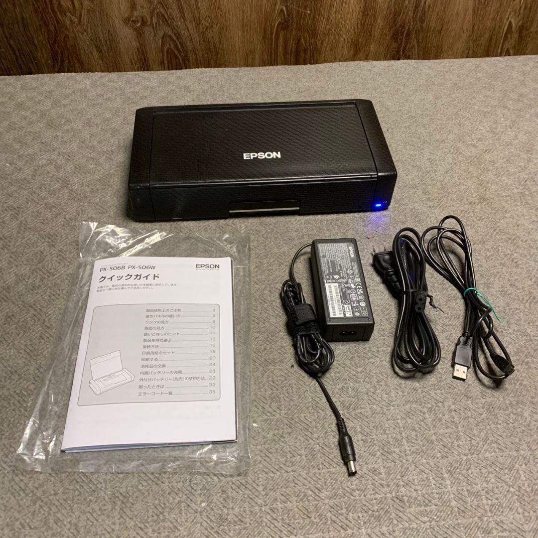 K489 EPSON インクジェットプリンター PX-S06B 2022年製