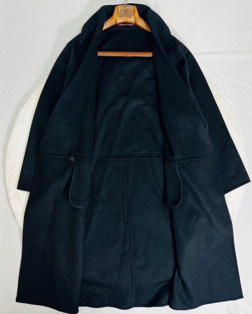 【美品】コントワー・デ・コトニエ ロングチェスターコート カシミヤ混