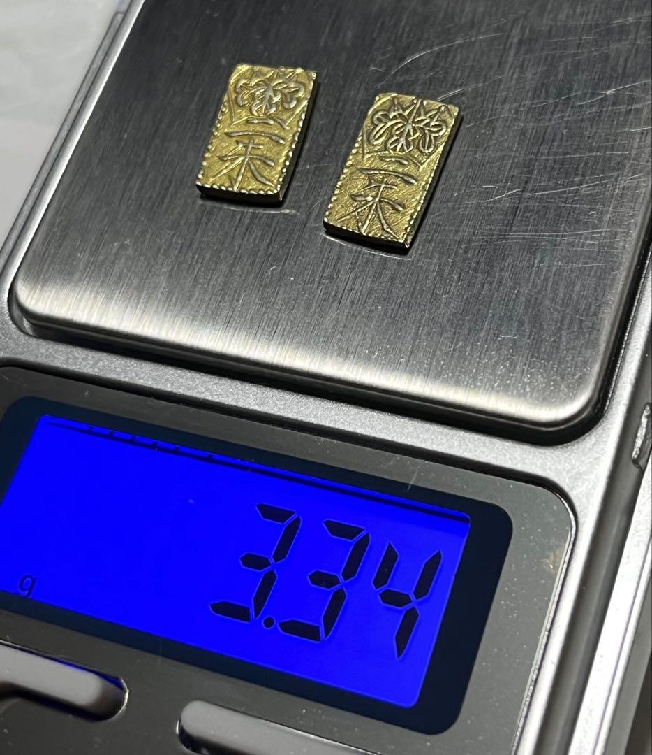 ◉天保二朱判金：2枚セット