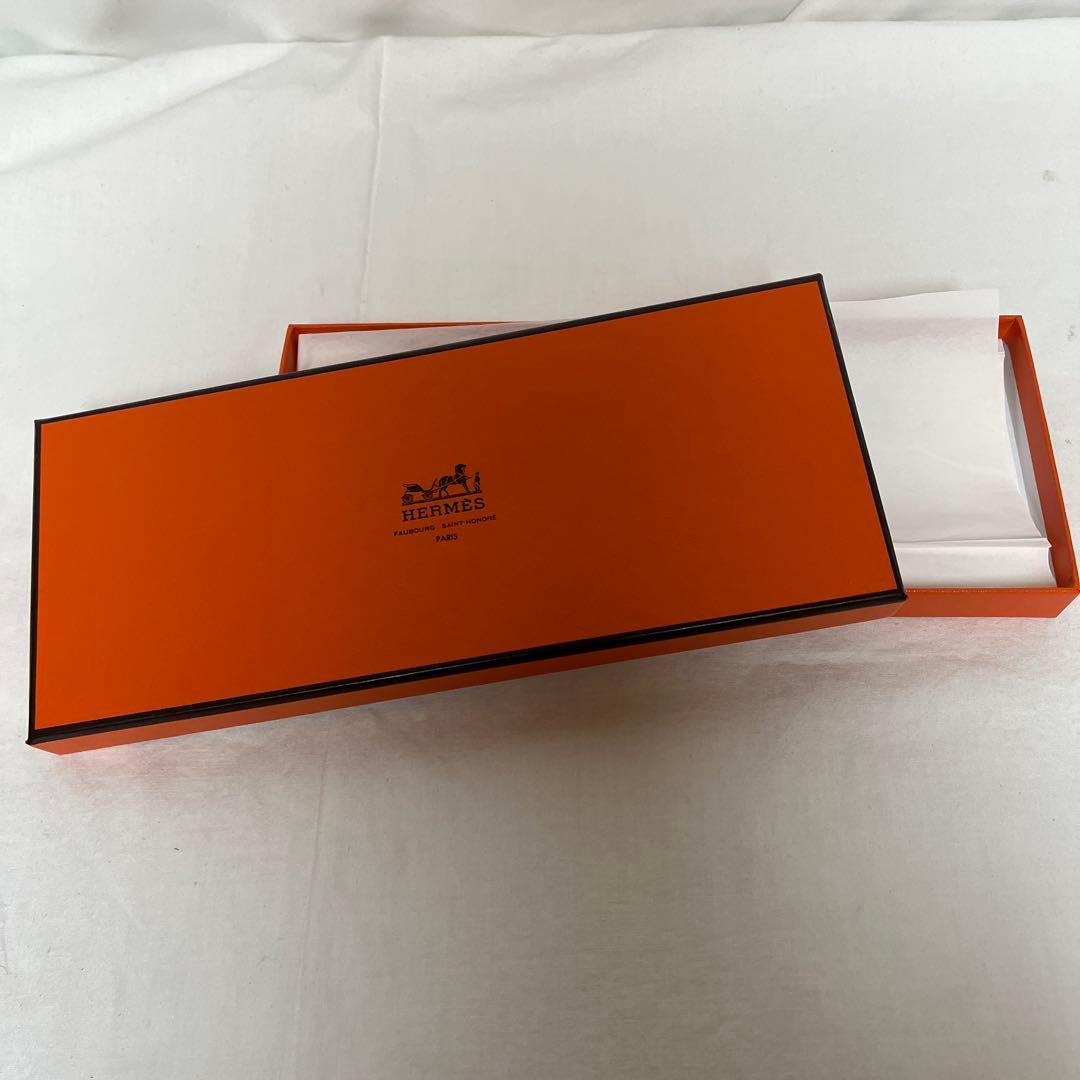 未使用品 HERMES 馬車柄 ハンドタオル ミニタオル