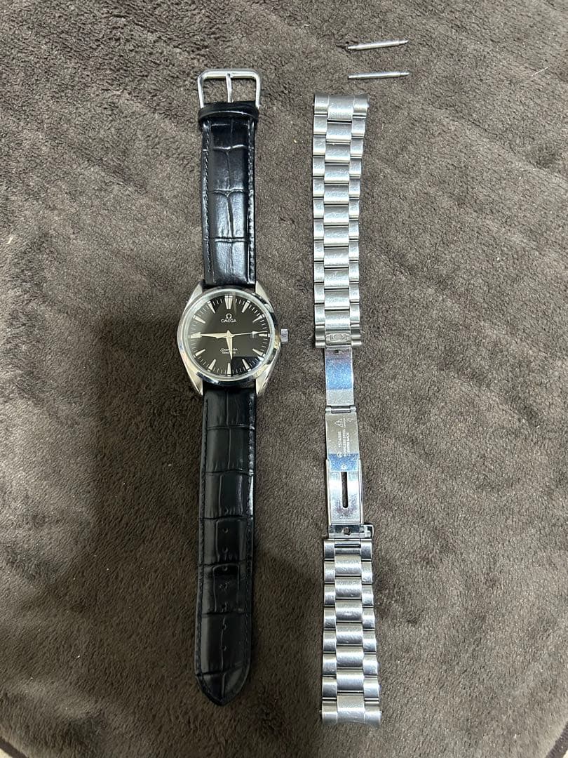 オメガシーマスター アクアテラクォーツ　OWEGA