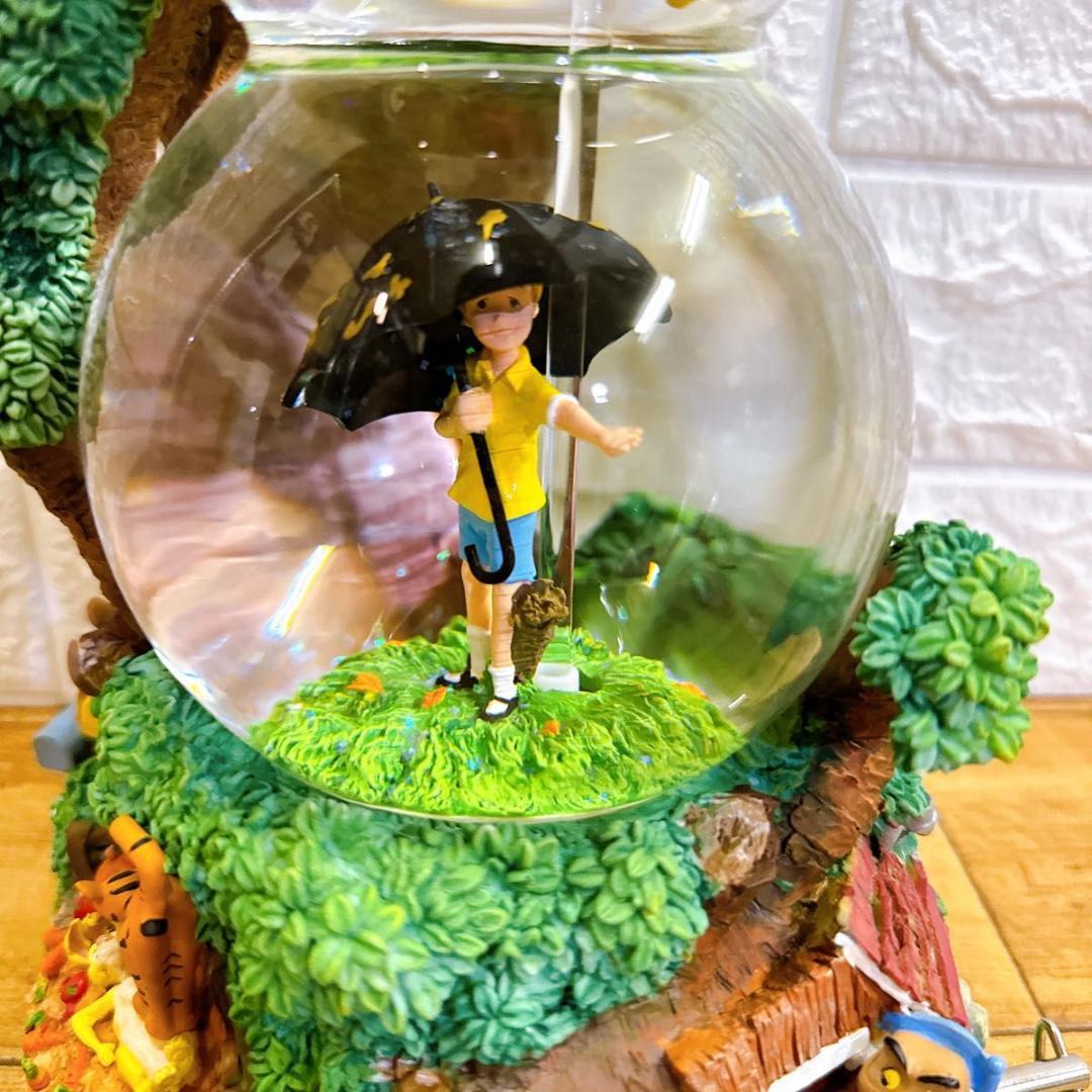 【廃盤品】くまのプーさん　ディズニー スノードーム オルゴール　ヴィンテージ