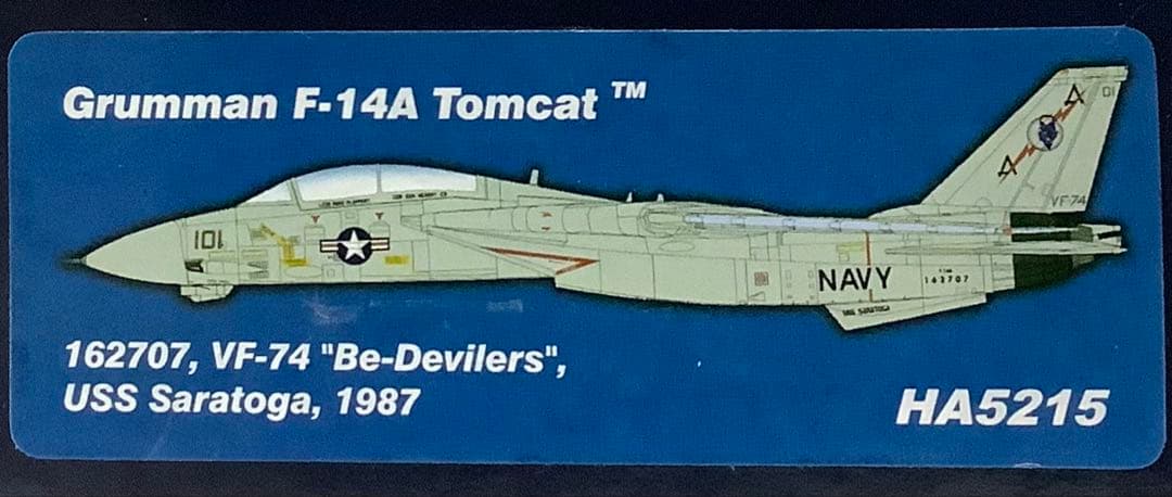【内箱未開封】HOBBY MASTER F-14A トムキャット HA5215