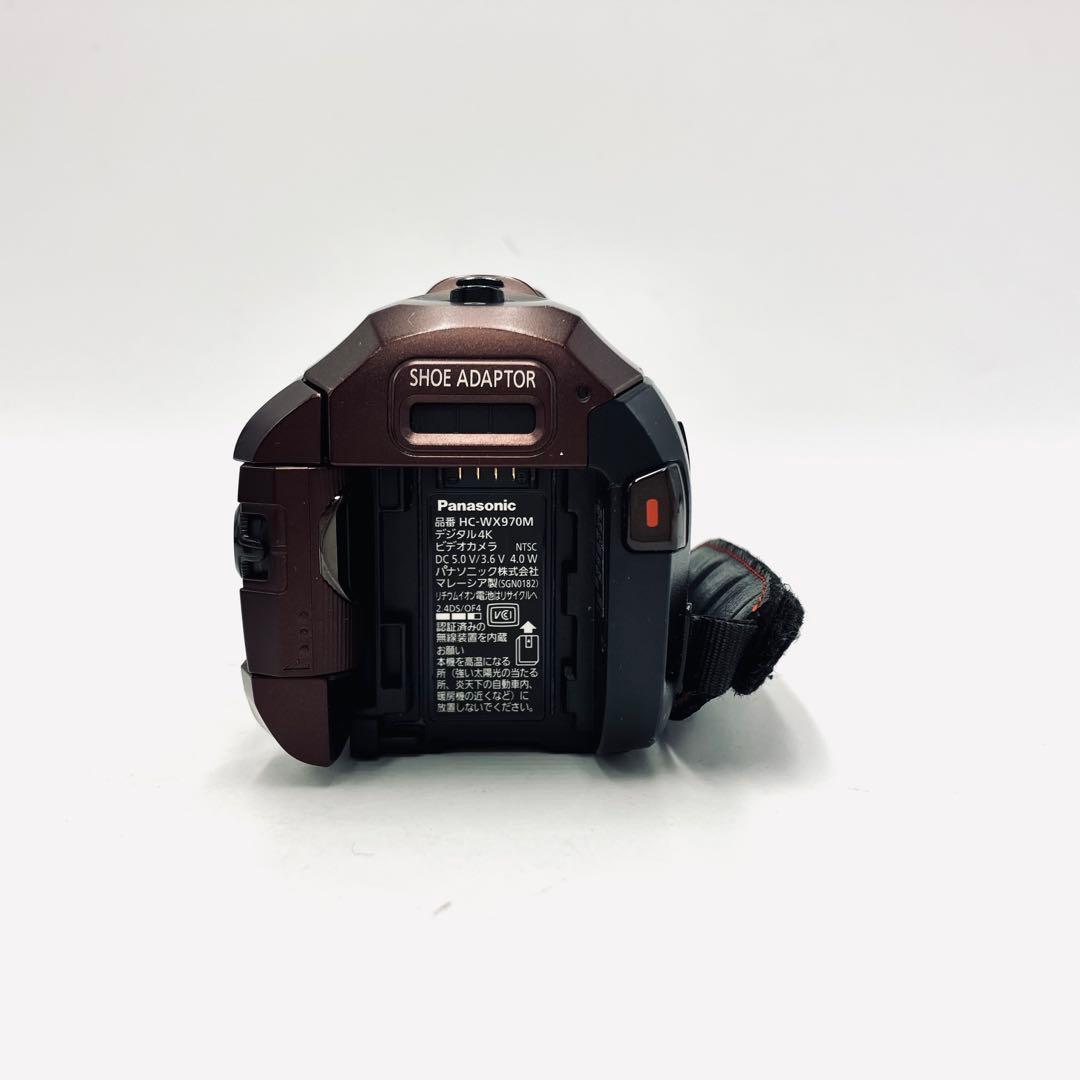 4K・Wi-Fi対応♪ Panasonic HC-WX970M ブラウン