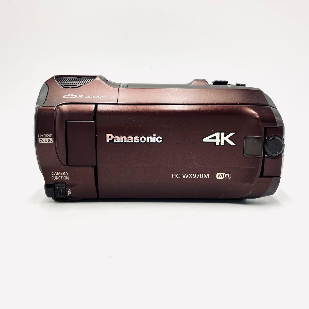 4K・Wi-Fi対応♪ Panasonic HC-WX970M ブラウン