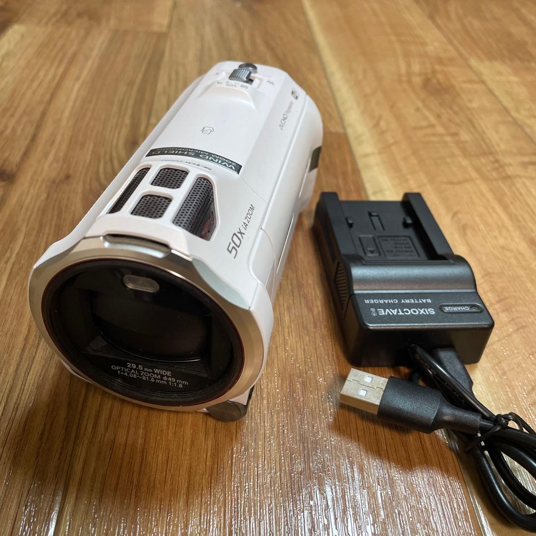 極美品　Panasonic HC-W850M フルHDビデオカメラ　SDカード付