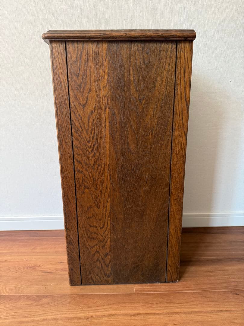 【中古】 秋山木工 職人堅木 ブラウン 引き出し