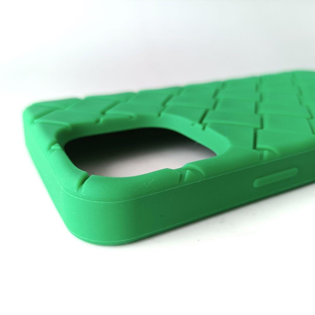 ボッテガヴェネタ iPhone14 PRO MAX シリコンケース パラキート