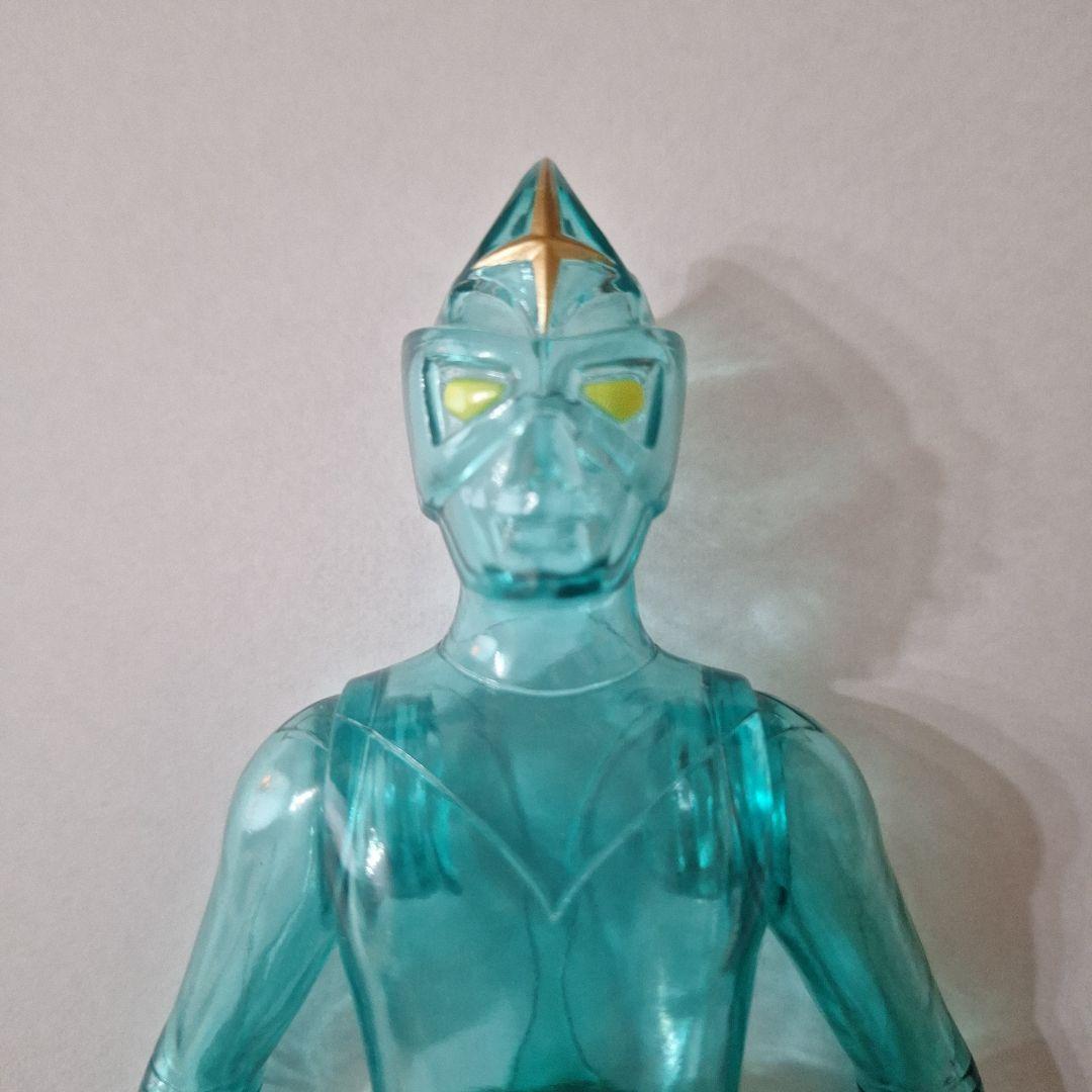 ミラーマン　ソフビフィギュア　限定クリアバージョンインスパイア　18cm