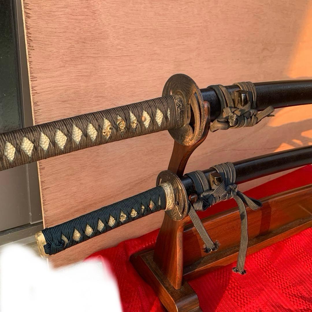 美品 日本刀 大小セット 2本 セット 模造刀 レプリカ コレクション