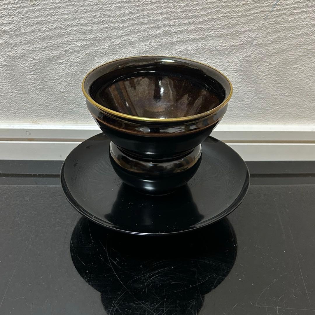 天目茶碗と天目台　茶道具懐石茶箱鵬雲斎坐忘斎淡々斎即中斎七事式而妙斎香合水指棗