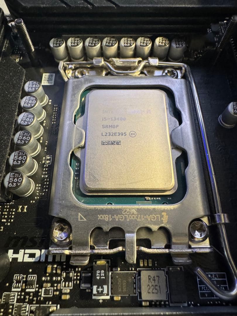 i5-13400 + MSI B760I EDGE + DDR4 セット