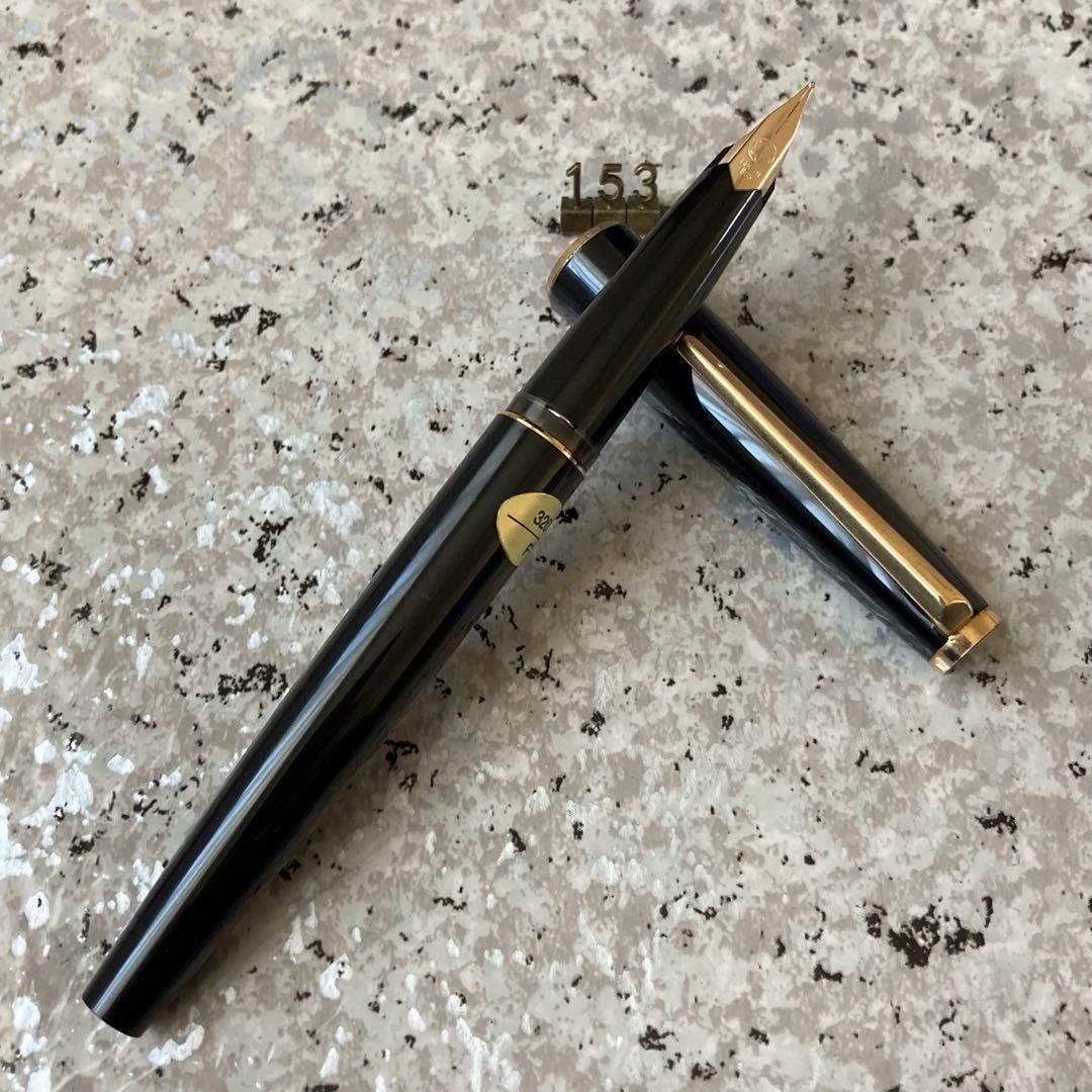 #153 オーバーホール済み 万年筆 モンブラン MONTBLANC 14k