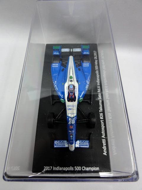 グリーンライト 1/43 2017 佐藤琢磨 インディ500仕様