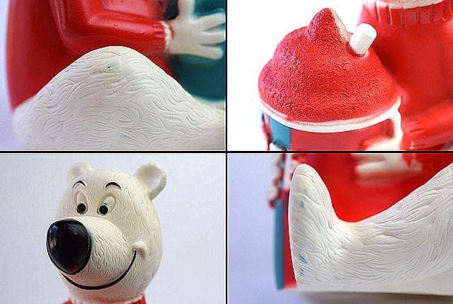 1970’s ICEE BEAR アイシーベアー ビンテージ ソフビ 貯金箱 熊