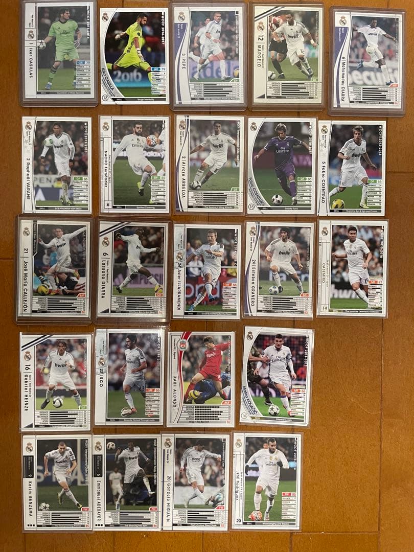 WCCF 引退品 まとめ売り 約100枚