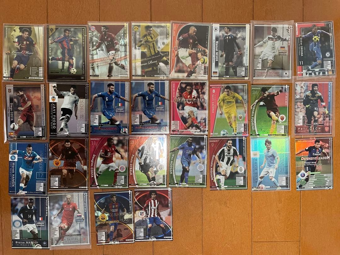 WCCF 引退品 まとめ売り 約100枚