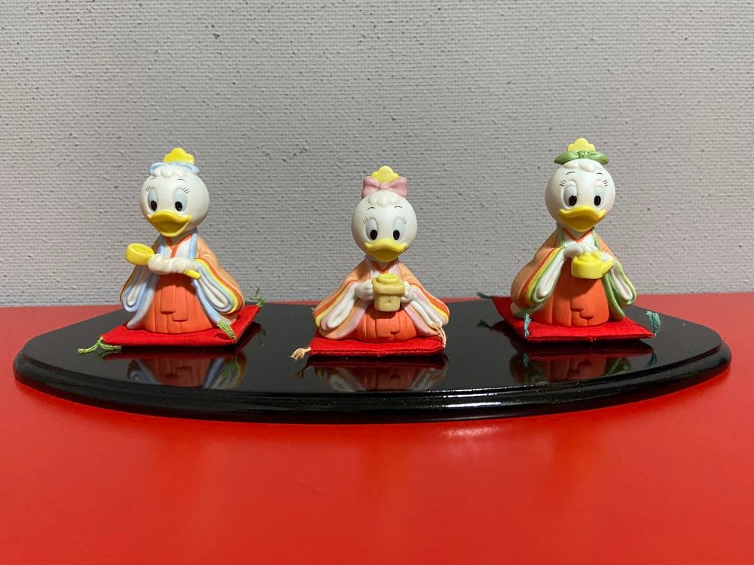 ディズニー　陶器　雛人形セット