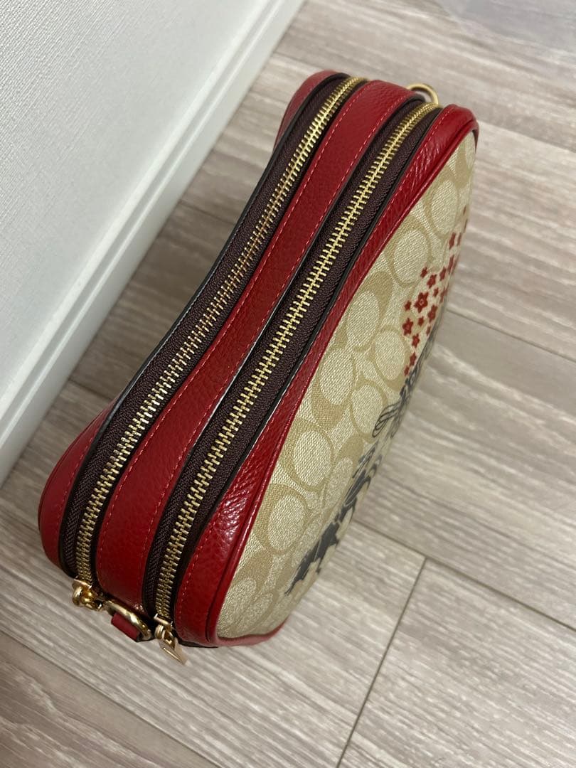 ※なぁちゃんコーチ ダブルファスナー カメラバッグ