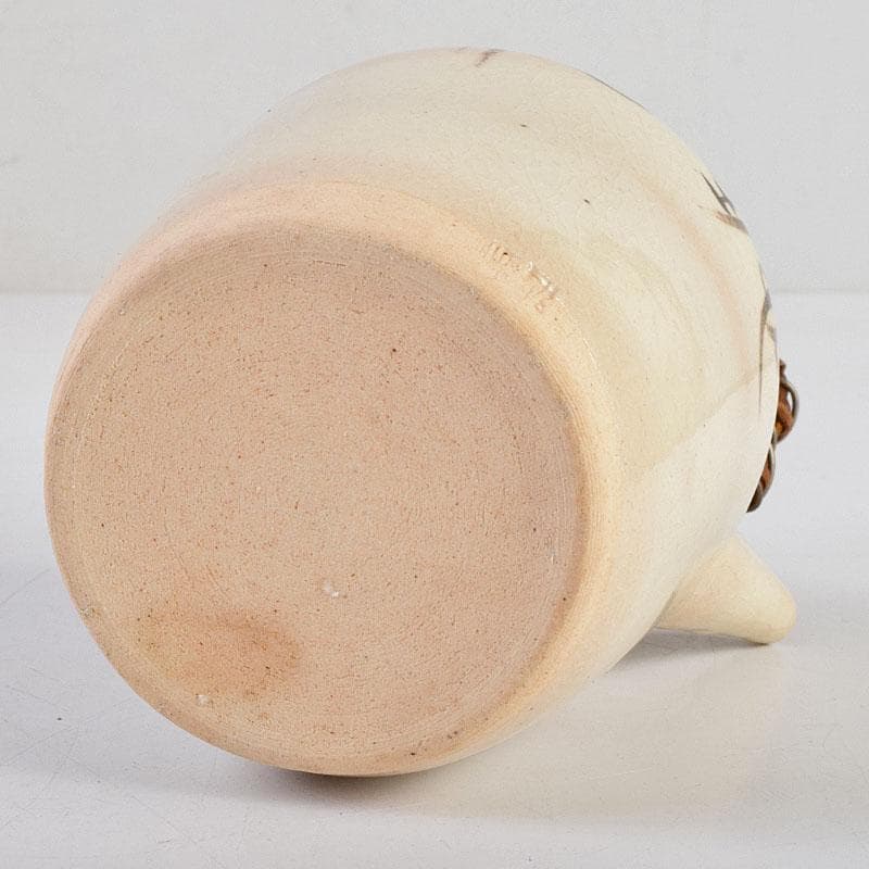 煎茶道具　京焼　河合瑞豊作　聴松茶注　土瓶　共箱　V　R9224