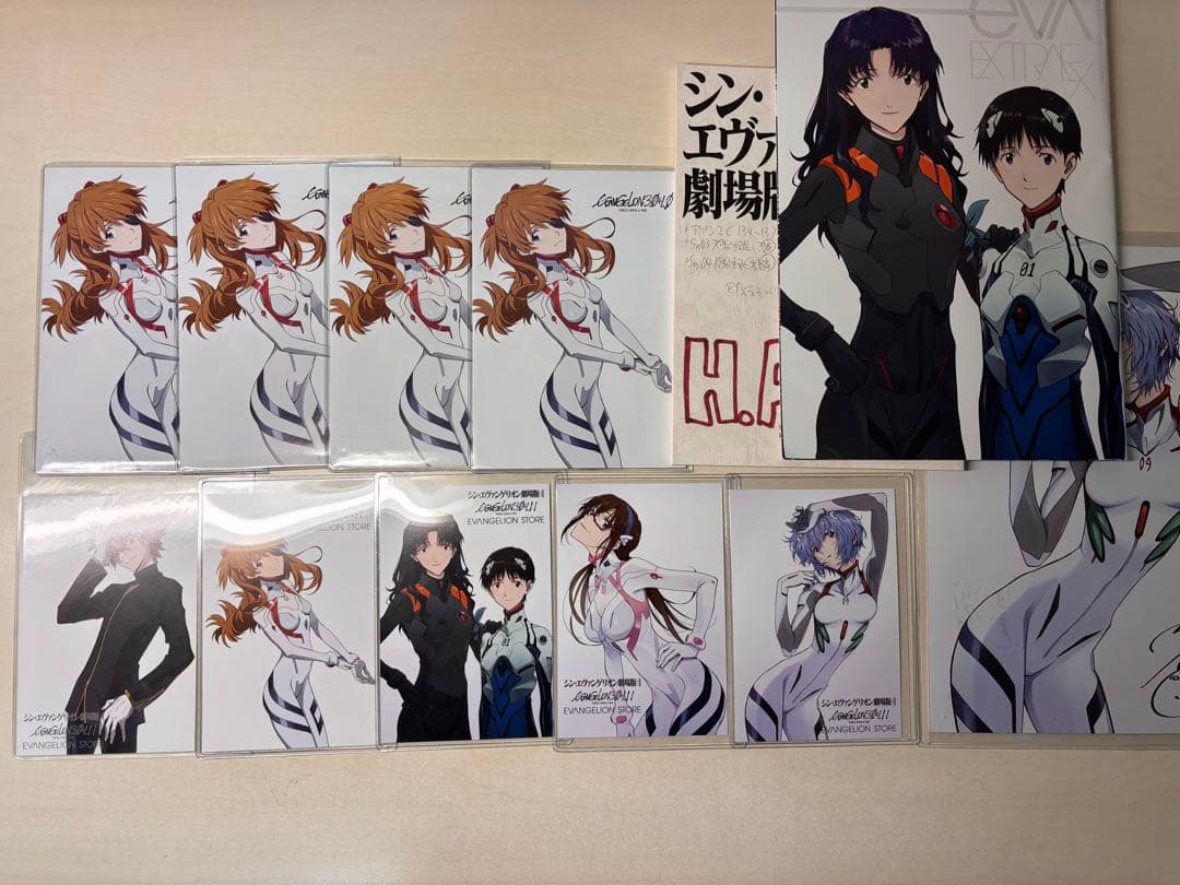 新世紀エヴァンゲリオン　グッズ　特典