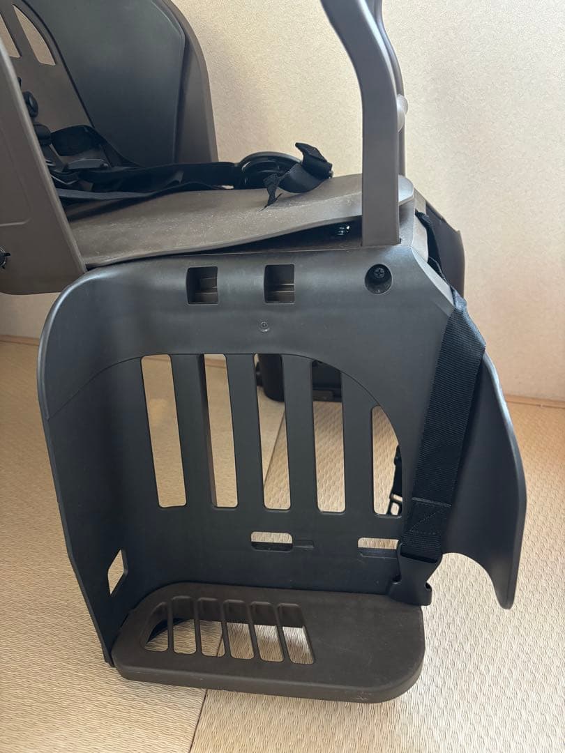 ヘッドレスト付リヤキッズシート　ポポラモア　OGK ブラウン チャイルドシート