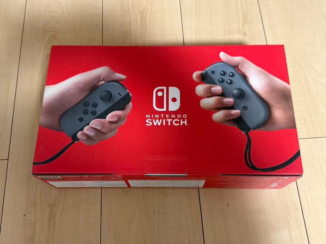 美品 Nintendo Switch グレー 本体 任天堂スイッチ