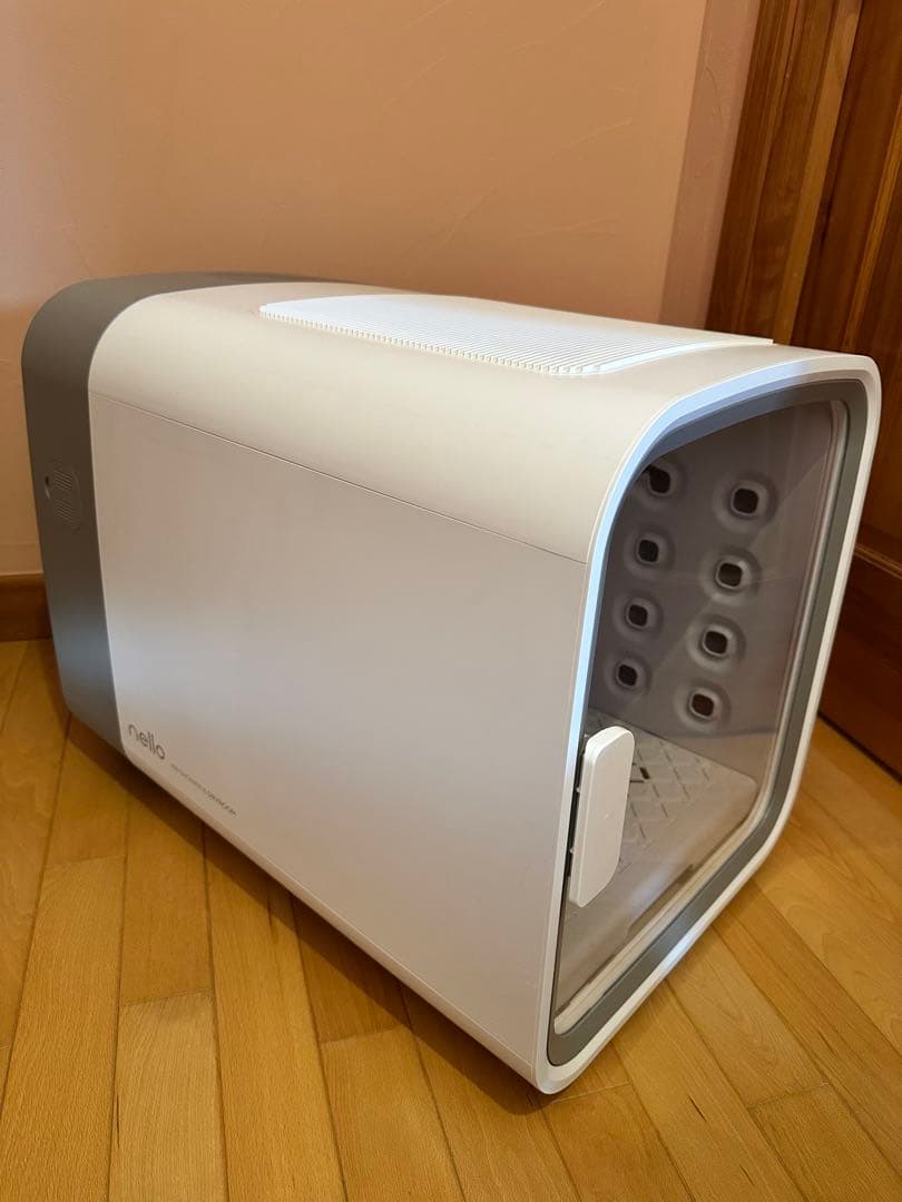 nello ペット用ドライルーム　ホワイト/グレー