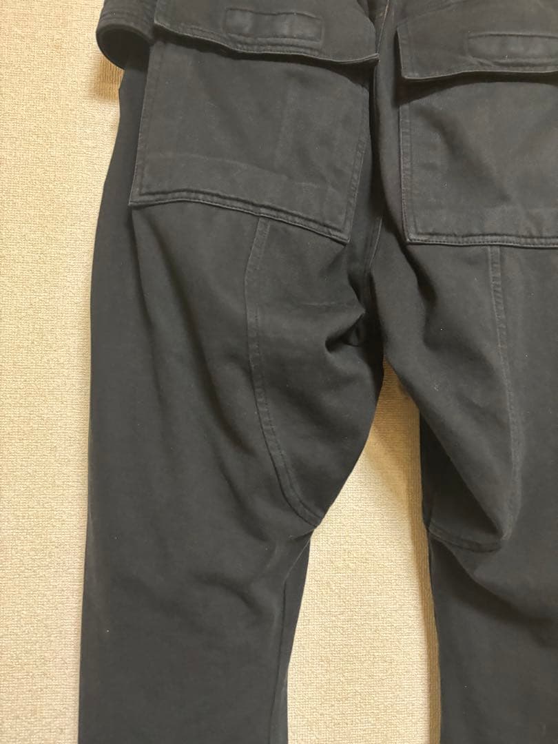 【落札のみ】RickOwens DRKSHDWクリーチカーゴ　素材　RIG