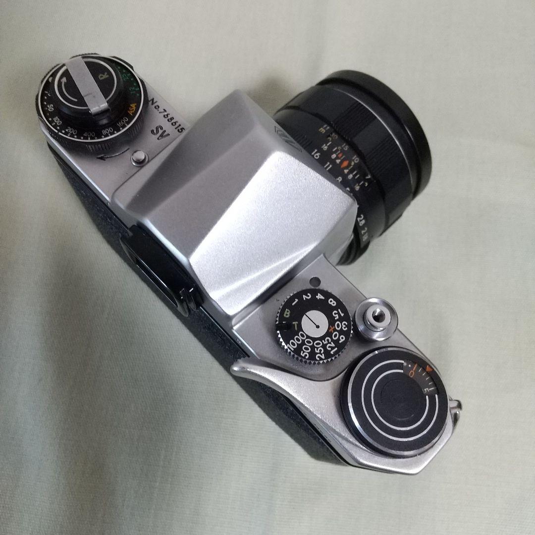 ジャンク品／アサヒペンタックスSV＊タクマー レンズ２＊ケース／一眼レフ