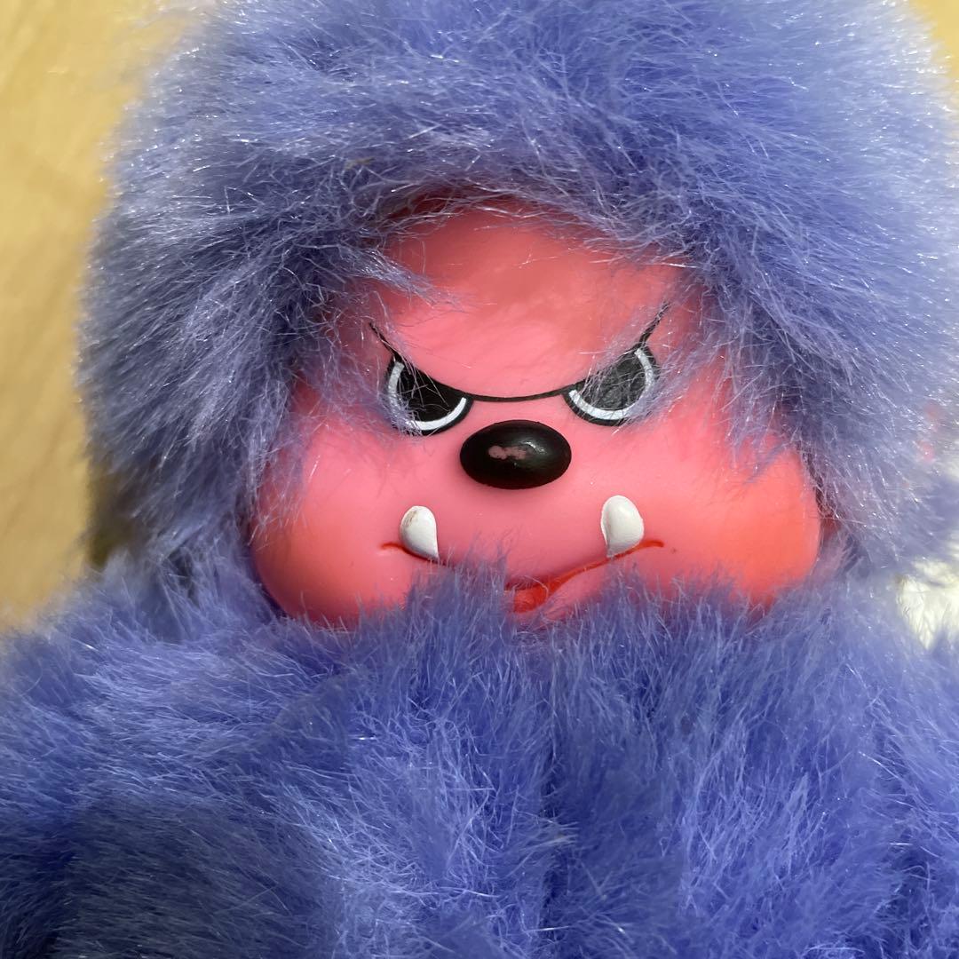 モンチッチ ブルー　キッキー　ぬいぐるみ