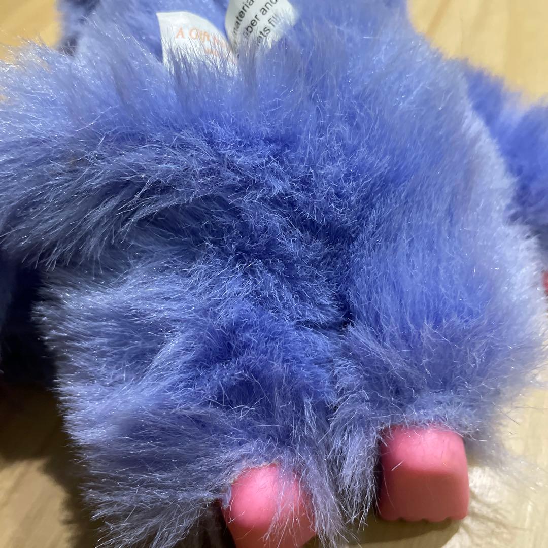 モンチッチ ブルー　キッキー　ぬいぐるみ