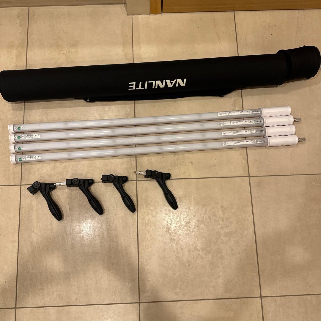 NANLITE PavoTube T8-7X 4本セット　バラ不可