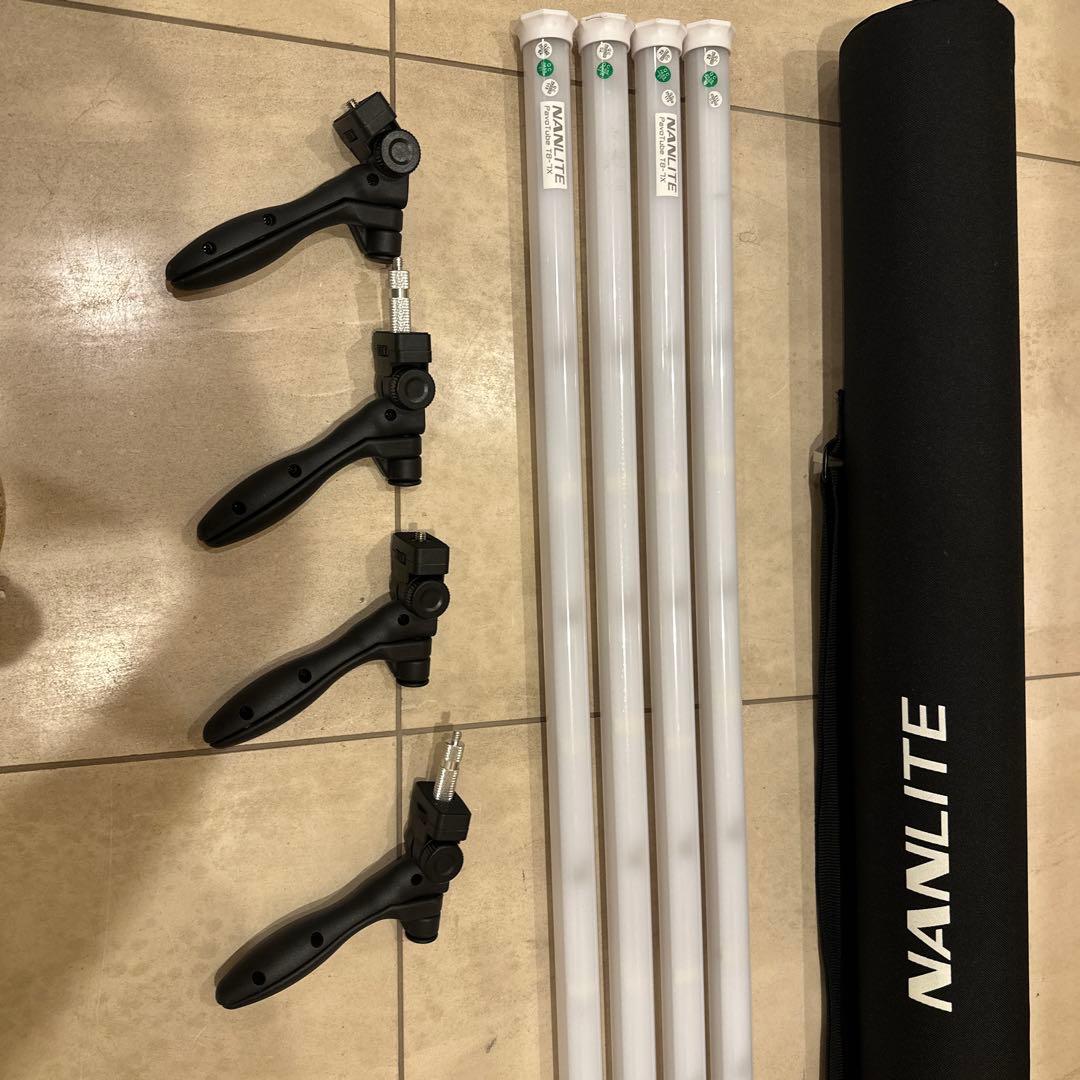 NANLITE PavoTube T8-7X 4本セット　バラ不可