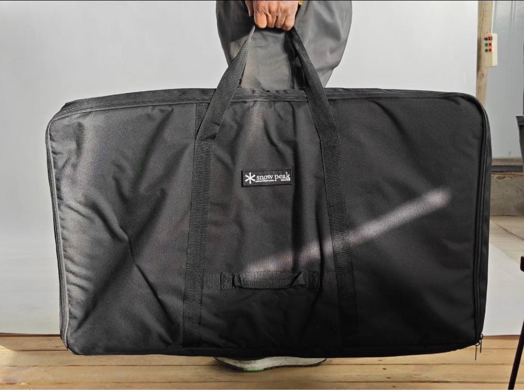 スノーピークIGT ロングバック 4ユニット 3層収納バック 天板と脚収納可能