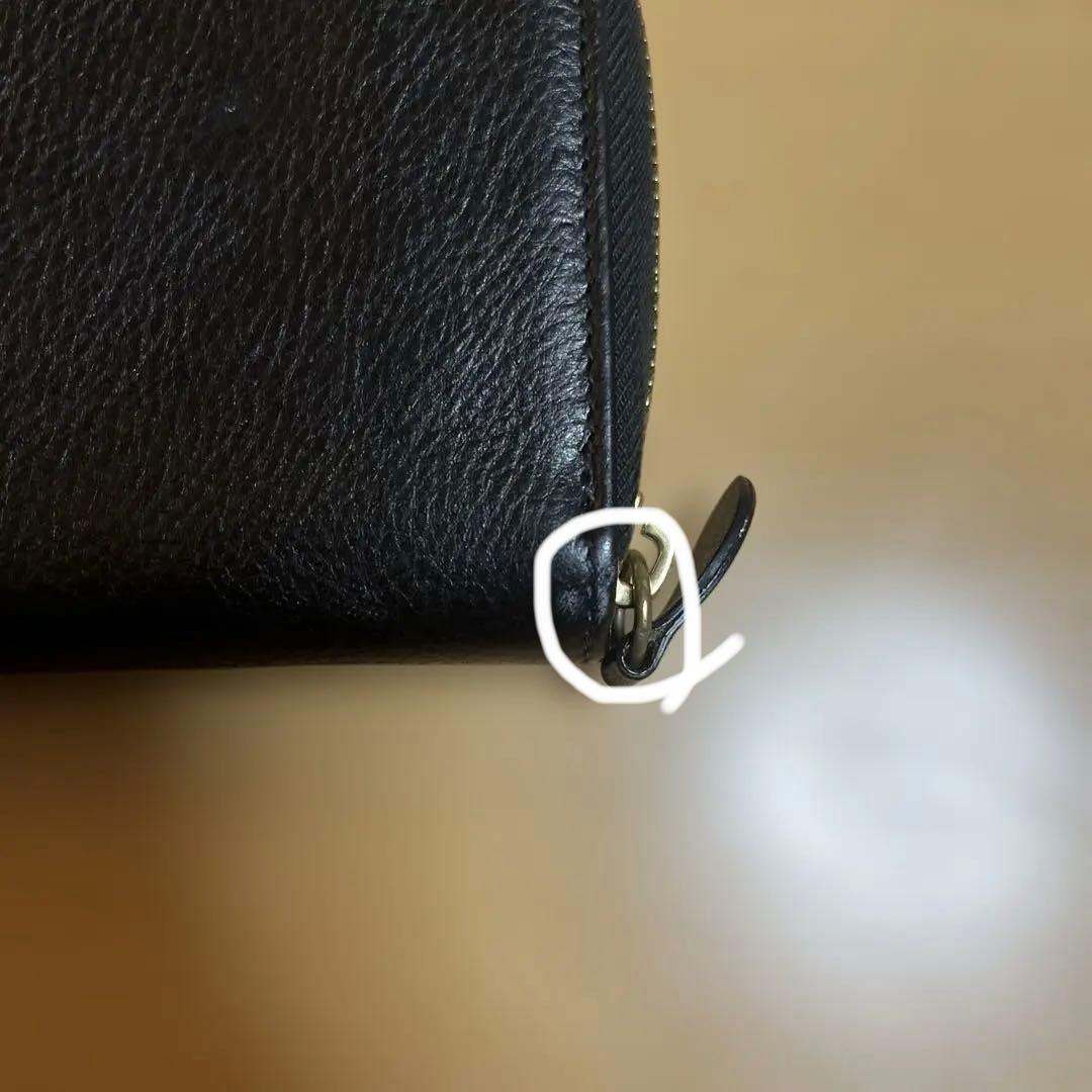 【即購入大歓迎】IL BISONTE 財布二つ折り 小銭入れ付 ブラック