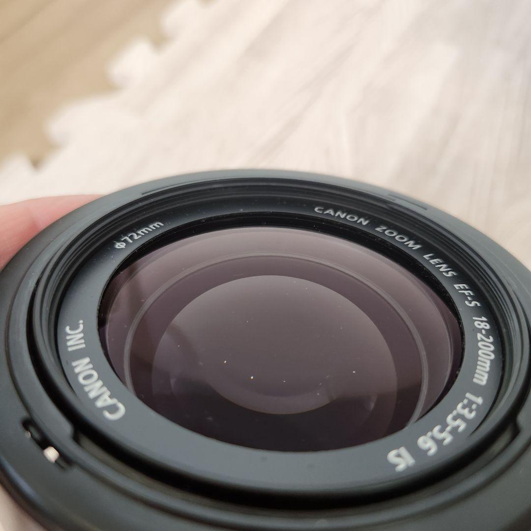 レンズ(ズーム) canon zoom ef-s 18-200mm 1:3.5-5.6 IS