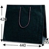 業務用カラーアレンジバックL黒(HEIKO紙バック)