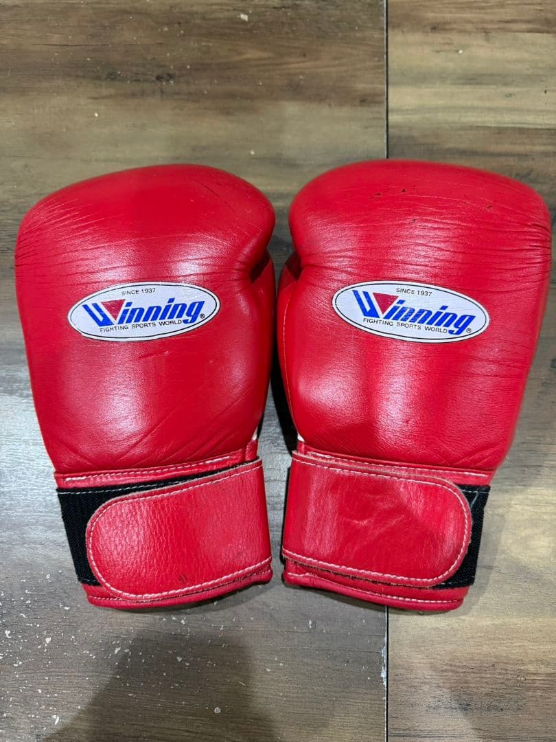 （Winning）ウイニング ボクシンググローブ MS-300 レッド10オンス