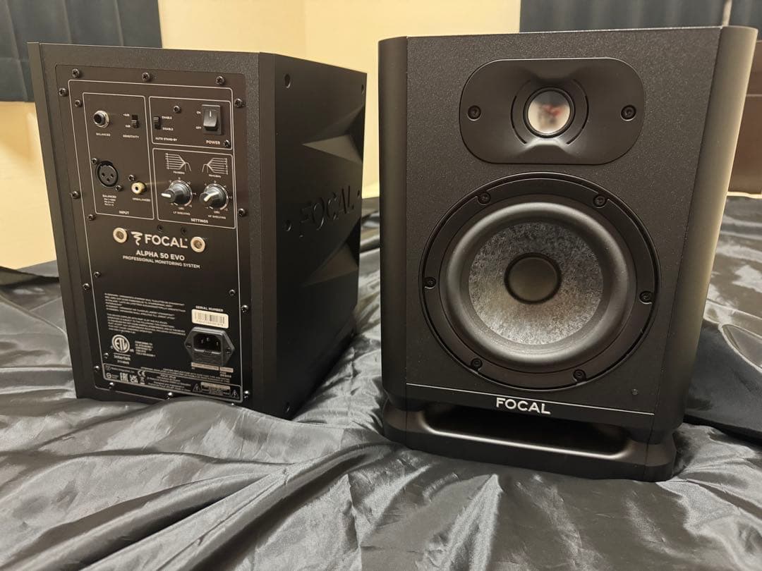 う*る様 【ペア】Focal ALPHA EVO 50 スタジオモニタースピーカ
