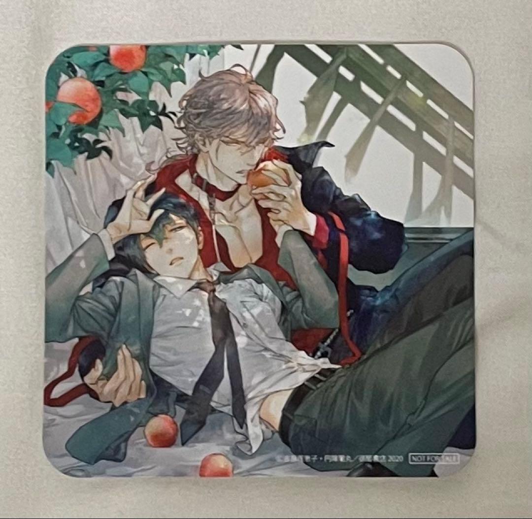 吉原理恵子　円陣闇丸　二重螺旋 Chara　25周年記念原画展 コースター