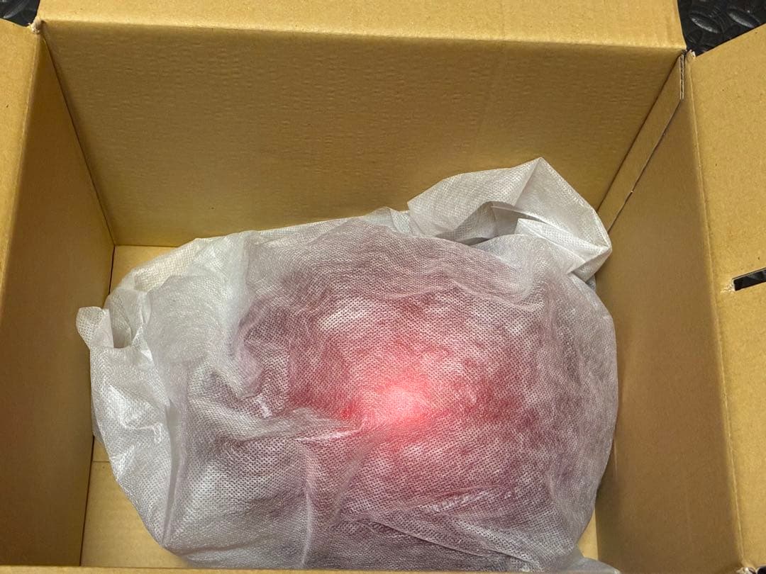 立花 コルク半 TACHIBANA M 三つボタン 当時物 赤ラメ　レッドラメ