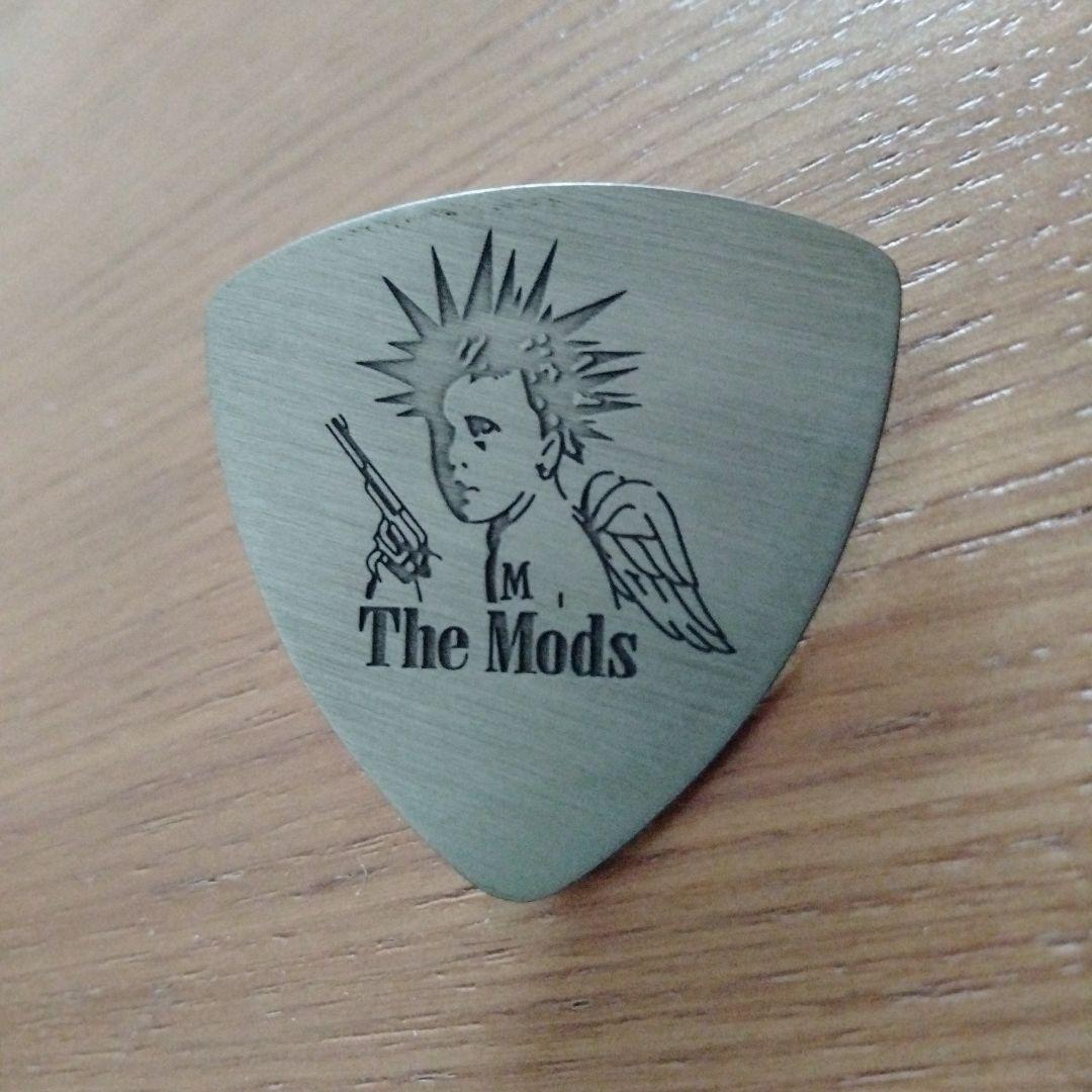 The Mods ピック型ピンバッジ③ 天使ロゴ