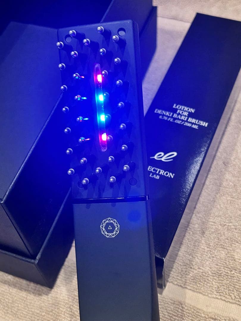 最終値下げ 美品 正規品 エレクトロン デンキバリブラシ フェイスヘッドボディ用