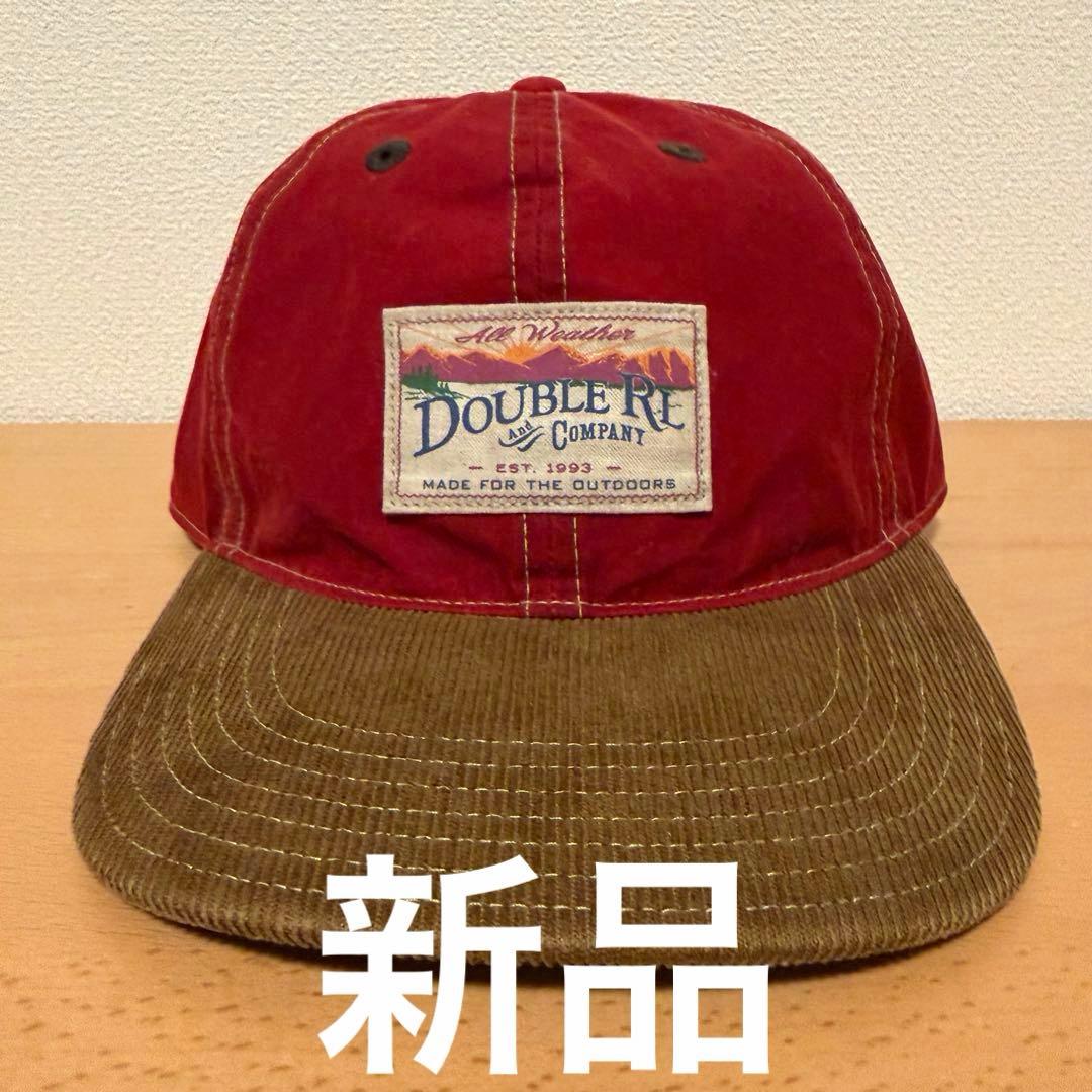 新品【RRL】コーデュロイビル オイルクロス ボール キャップ